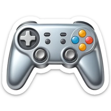 spanner icon within a gaming controller sticker