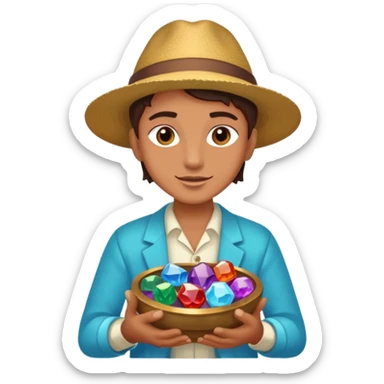 Gem seller sticker