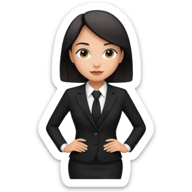 just give me the ccloth like womens formal a suit and a mini skirt black sticker