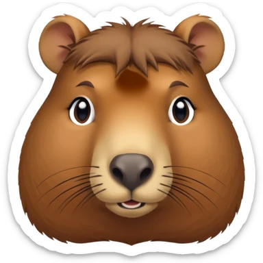 Kapibara sticker