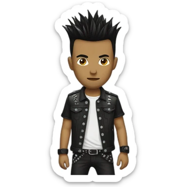 punk rock sticker
