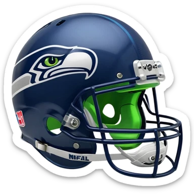 NFL Seahawks helmut sticker