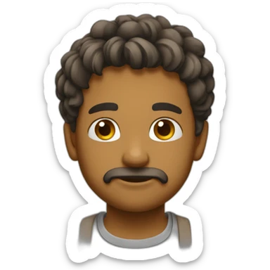 regard sur le côté comme si tu ment sticker