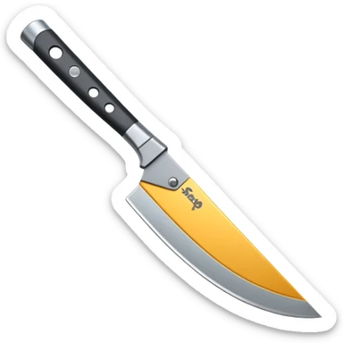 trailing point blade sticker