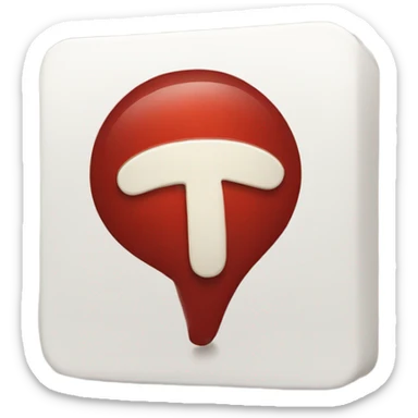 red tick within a white box sticker