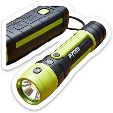 RYOBI P705 One+ - Linterna LED de iones de litio de 18 V, 130 lúmenes sticker