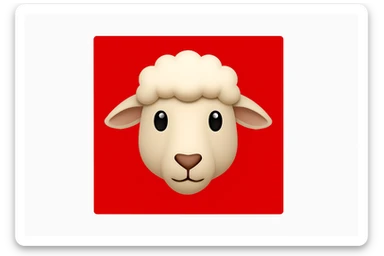 Huddi shu ko'rinishda odam o'rniga qo'yni qo'yib ber va dumaloq shakli bo'lmasin sticker