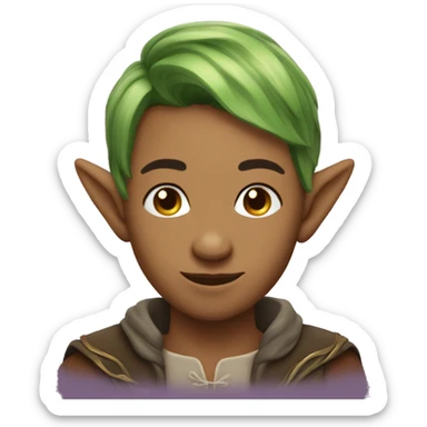 elfe queer qui vole sticker