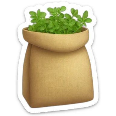a bag of oregano  sticker