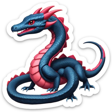 Seviper-Salazzle-Salandit-Salamence-fusion sticker
