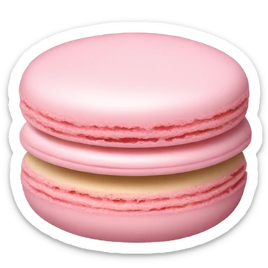 Light pink macaron sticker