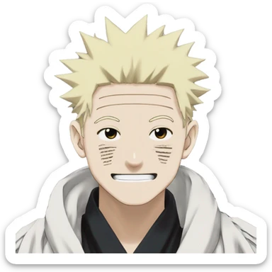 make Gojo from the popular anime Jujutsu Kaisen ￼ sticker
