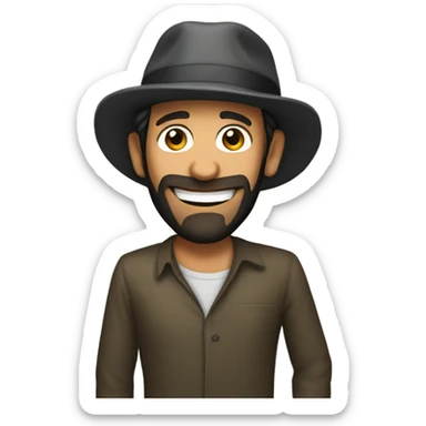 Juan Luis Guerra surprised sticker