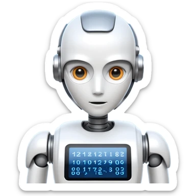 Create for me an image or emoji when an AI comes & changes the world of search engines.
 sticker