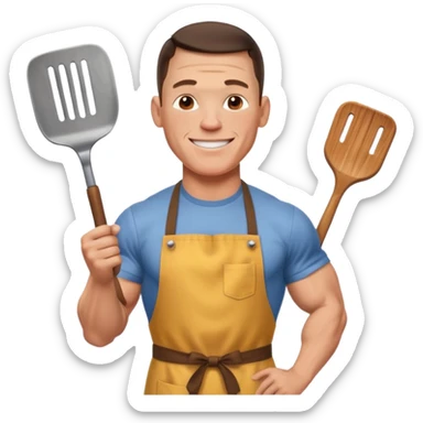 john cena epic barbecue sticker