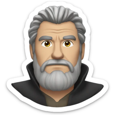 Ray Stevenson (Baylan Skoll) (white beard) sticker