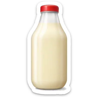 Red Cap Bottle of Mayonnaise  sticker