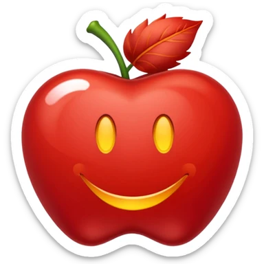 Está bien, pero un rojo un pelín más claro sticker