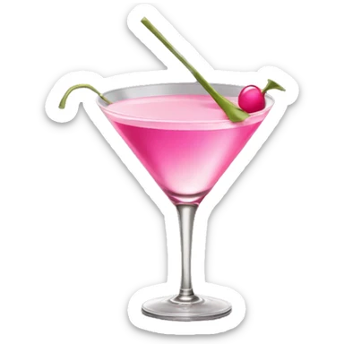 pink martini sticker