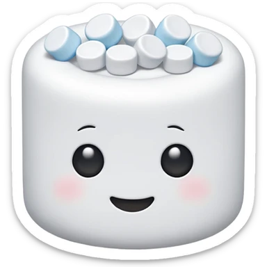 marshmallows sticker