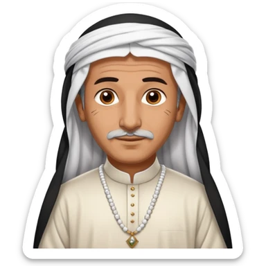 old emirates guys wearin UAE cloths sticker