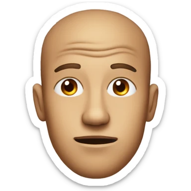 Personne qui fait un side eye  sticker