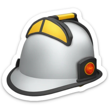 Fire fighter helmet sticker