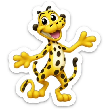 Marsupilami sticker