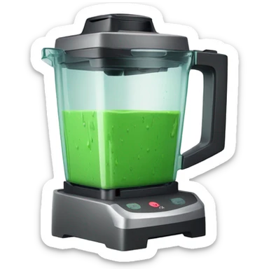 vitamix blender slime sticker
