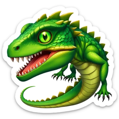 mutant lizards sticker