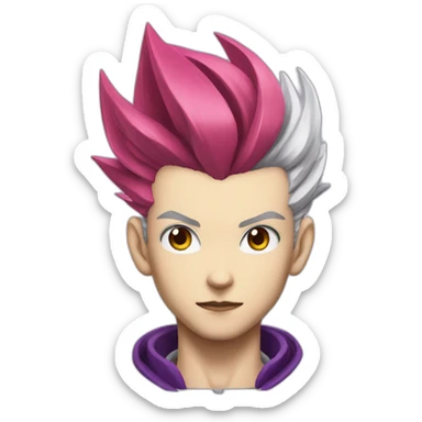 Hisoka sticker