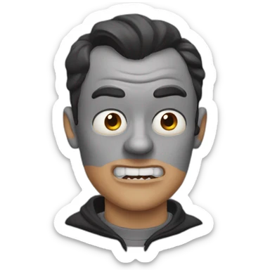 bat-shit-crazy sticker