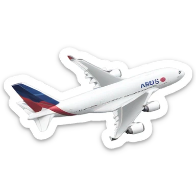 Airbus A380 sticker