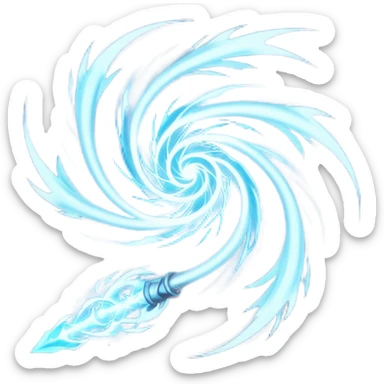 storm wind elemental staff object icon, powerful magic staff, vortex wind swirl, glowing runes, strong air trail effects, epic fantasy design, 3D cartoon, mobile game icon style, centered, clean background, no text, no watermark
 sticker
