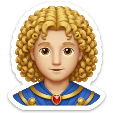 the Greek god Apollo sticker