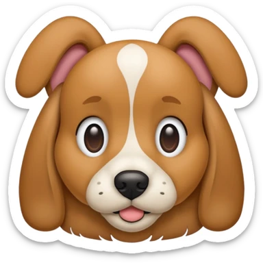 Wags the Dog from The Wiggles with light brown fur sticker