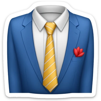 men Tie sticker
