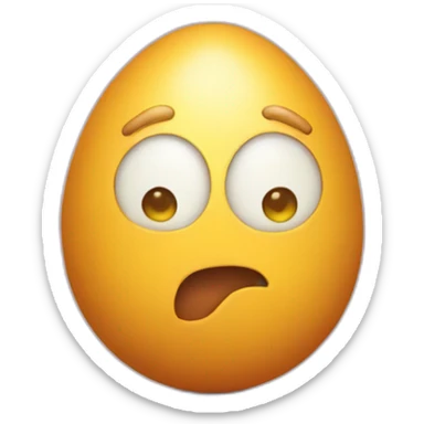 Hypnotic egg sticker