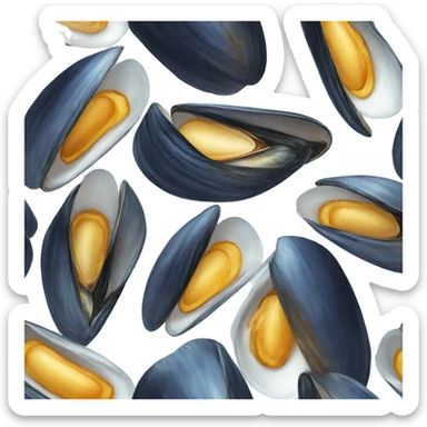 mussels sticker