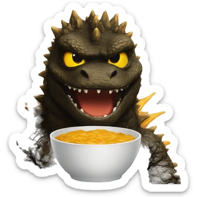 Godzilla Vegemite sticker