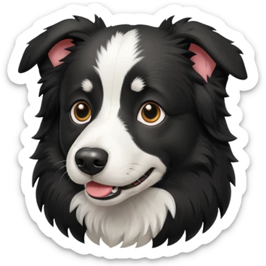 Border collie sticker