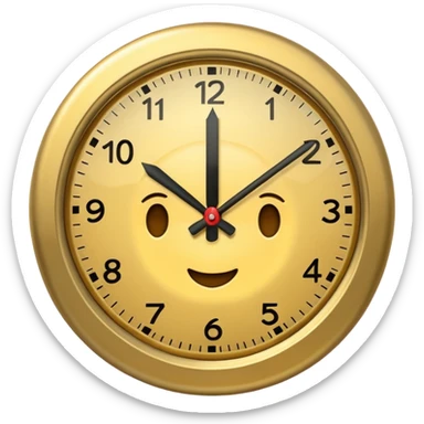 I want a clock it emoji  sticker