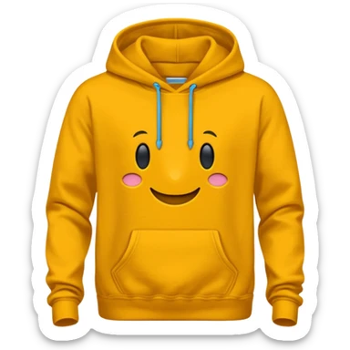 erstelle mir nur einen kapuzenpullover in uni und ohne mensch sticker