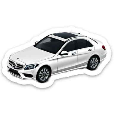 Mercedes benz C-class Sedan 2024 sticker