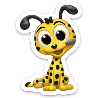 Marsupilami sticker