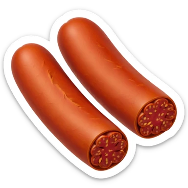 chorizo with no green stems sticker