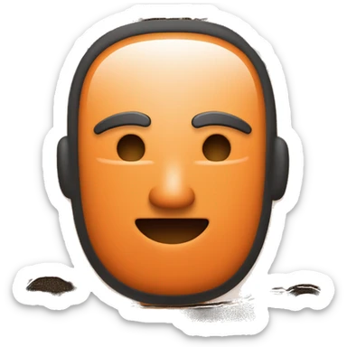 A bright orange square emoji with rounded corners. It features bold, black text "KODE" at the top, a horizontal black line in the middle, and a large dollar symbol ($) below the line. The design resembles a simple, modern currency note. sticker