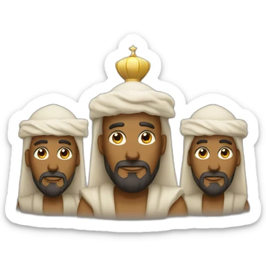 The Three Wise Men sticker