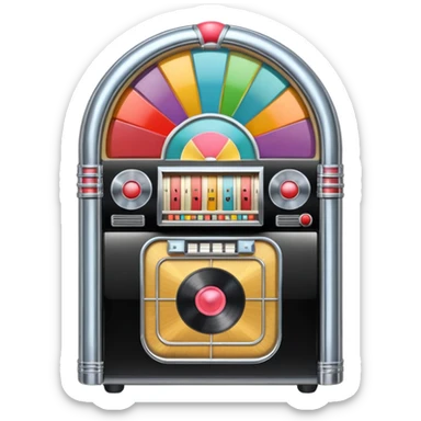 Music Jukebox sticker