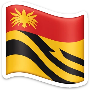 Malaysia have state call Sarawak, make Sarawak flag emoji sticker